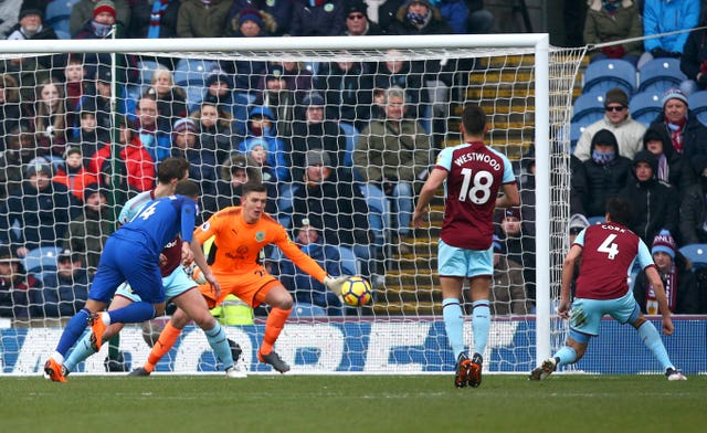 Cenk Tosun''s goal was his first since joining Everton in January (Dave Thompson/PA)