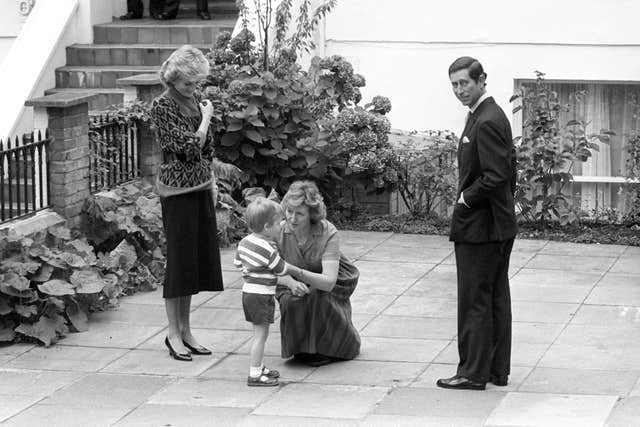 Prince William's First Day at School - Notting Hill Gate, London
