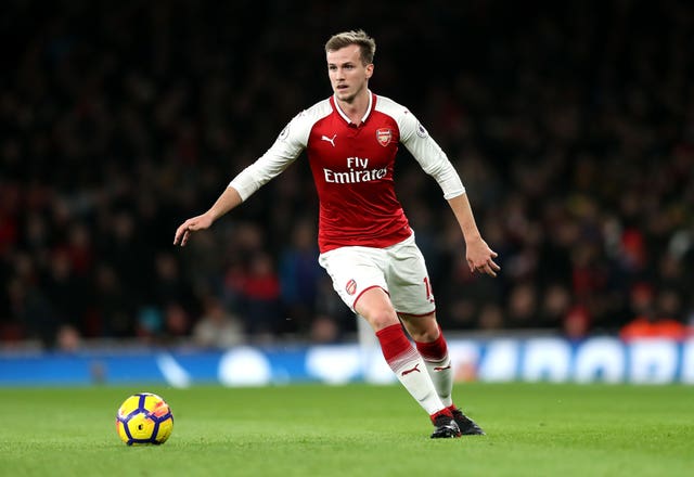 Rob Holding is yet to play in the Premier League this season