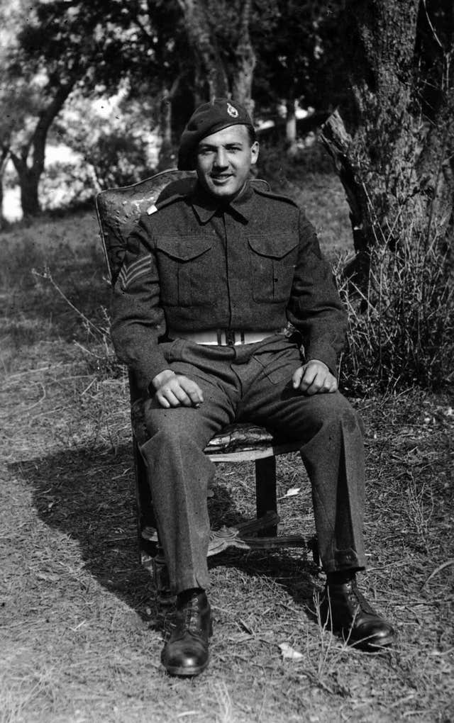 Jeffrey Broadhurst during his military service