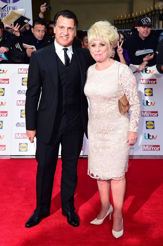 Barbara Windsor and husband Scott Mitchell