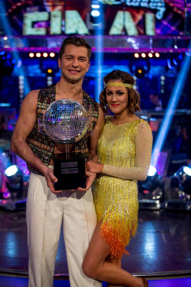 Pasha Kovalev and Caroline Flack