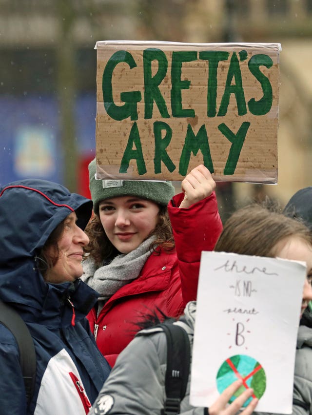 Climate protest in Bristol