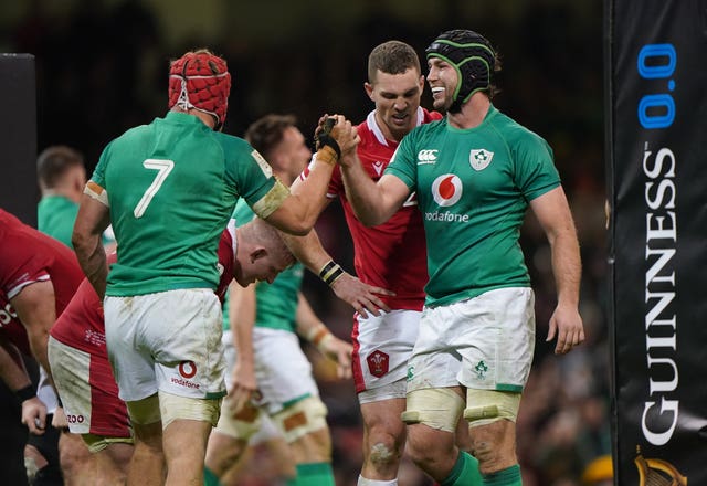 Ireland launched last year's Grand Slam-winning campaign with a 34-10 win in Cardiff