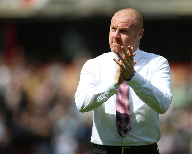 Burnley manager Sean Dyche