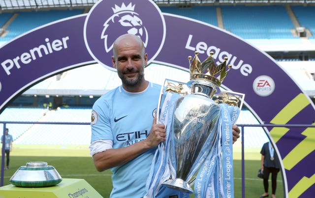 Guardiola is not used to coming from behind to win league titles 