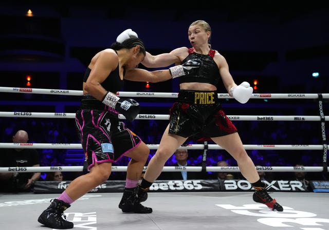Lauren Price v Jessica McCaskill – Cardiff Utilita Arena