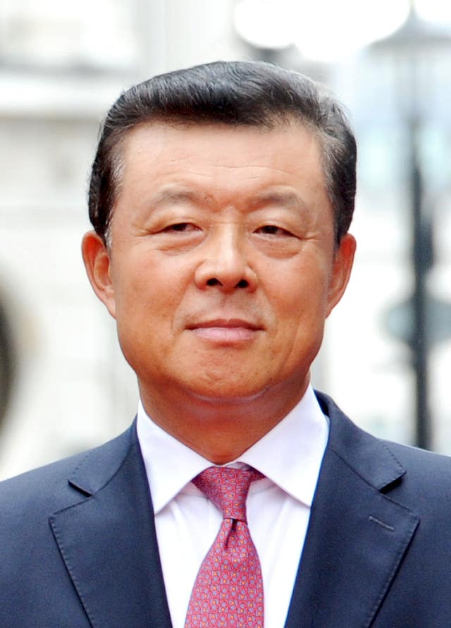 Chinese ambassador to the UK Liu Xiaoming