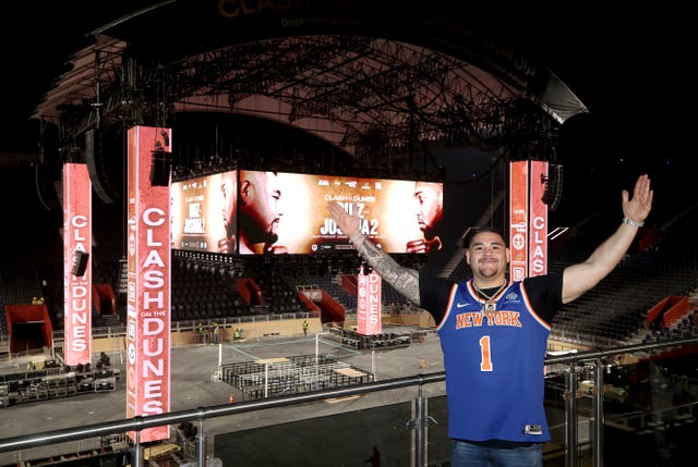 Andy Ruiz Jr wanted to remind himself of his New York win over Joshua