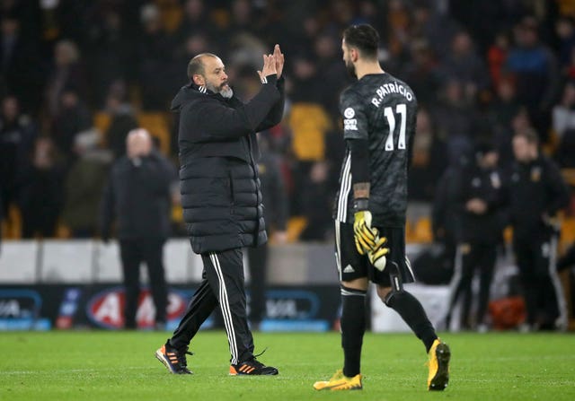 Nuno Espirito Santo bemoaned the small margins by which his side lost to Liverpool
