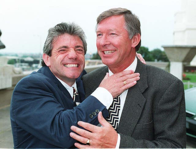 Newcastle boss Kevin Keegan (left) and Manchester United counterpart Alex Ferguson went head-to-head at the end of the 1995-96 campaign