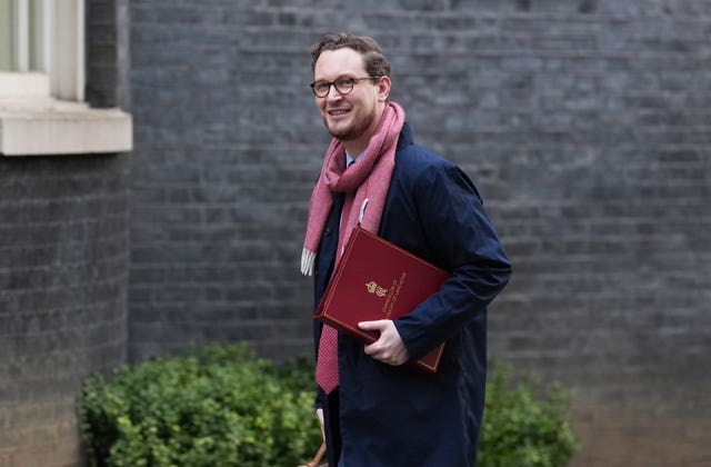 Chief Secretary to the Prime Minister Darren Jones