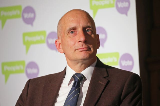 Lord Adonis (Isabel Infantes/PA)