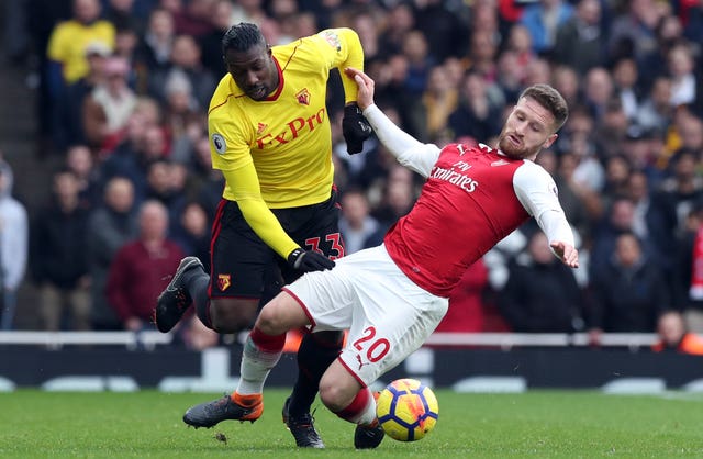 Shkodran Mustafi may be back from hamstring trouble for Arsenal's trip to Brighton.