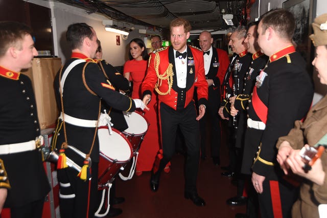 Duke and Duchess of Sussex at Mountbatten Festival of Music