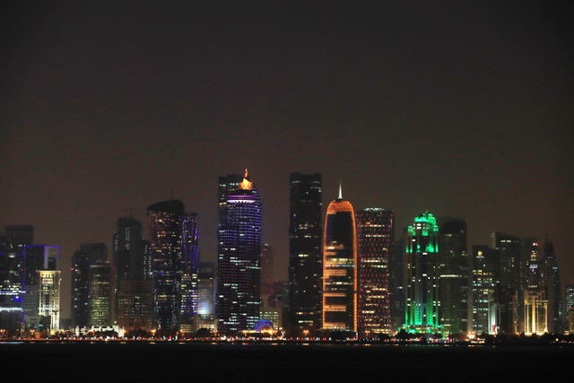 The Financial District in Doha, Qatar (Adam Davy/PA)