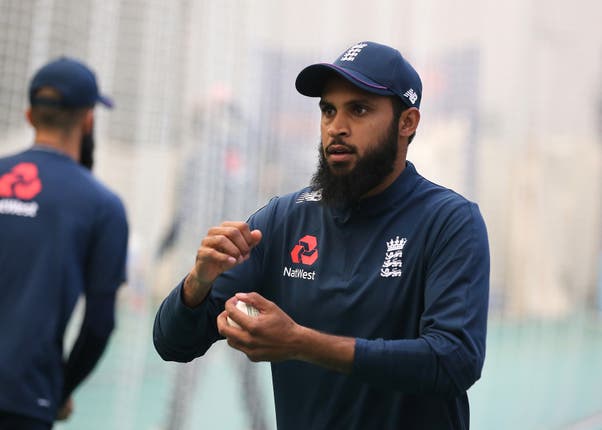 Adil Rashid is battling a shoulder injury