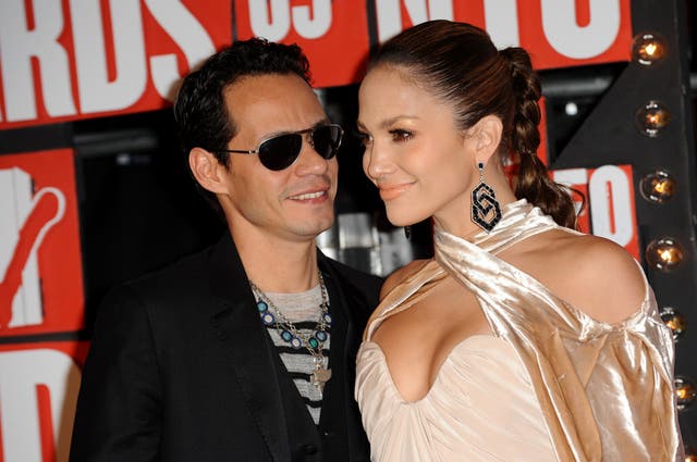 Marc Anthony and Jennifer Lopez