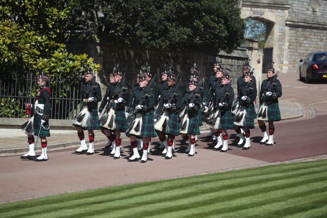 A detachment of the 4th Battalion The Royal Regiment of Scotland