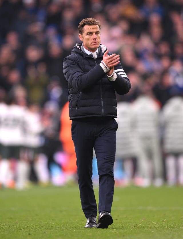 Scott Parker applauds