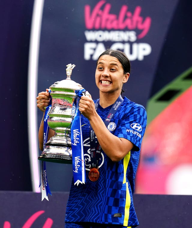 Chelsea’s Sam Kerr will be a strong player for the PFA women's player of the year award