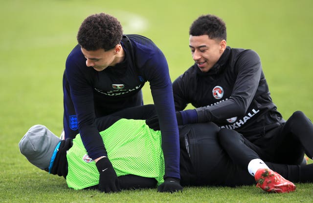 Dele Alli and Jesse Lingard