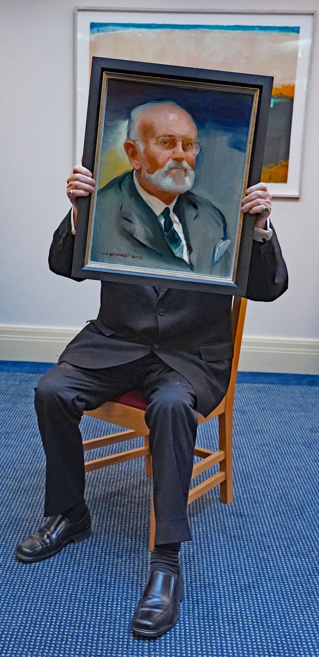David Norris Portrait unveiling
