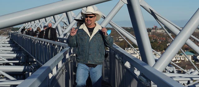 Garth Brooks promotes Croke Park concerts