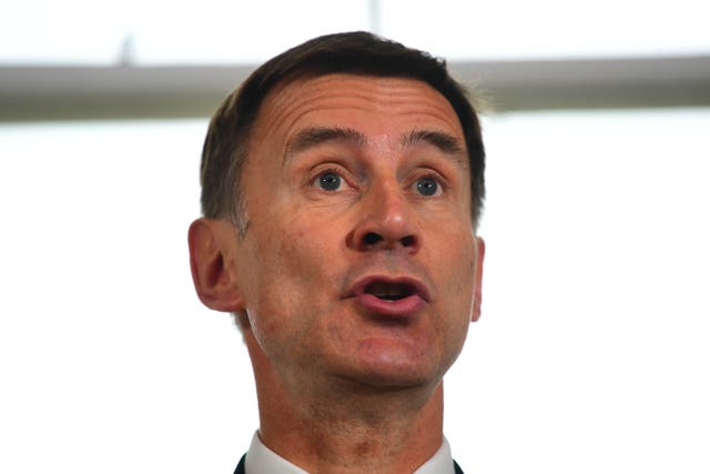 Jeremy Hunt 