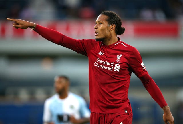 Liverpool’s Virgil van Dijk 