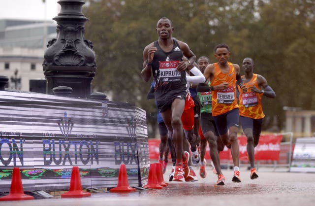 Kenya’s Benson Kipruto in action