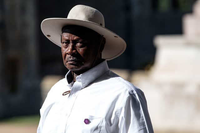 Ugandan President Yoweri Museveni
