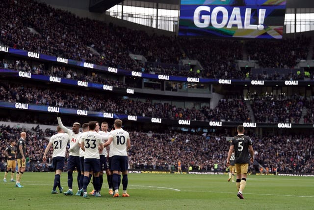 Tottenham moved into the top four