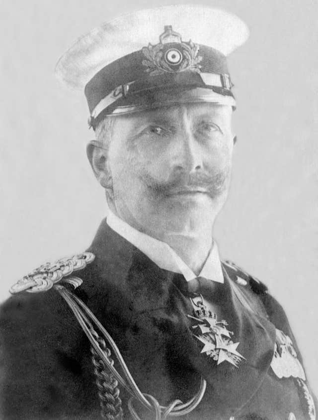Kaiser Wilhelm II as a Sea Lord.