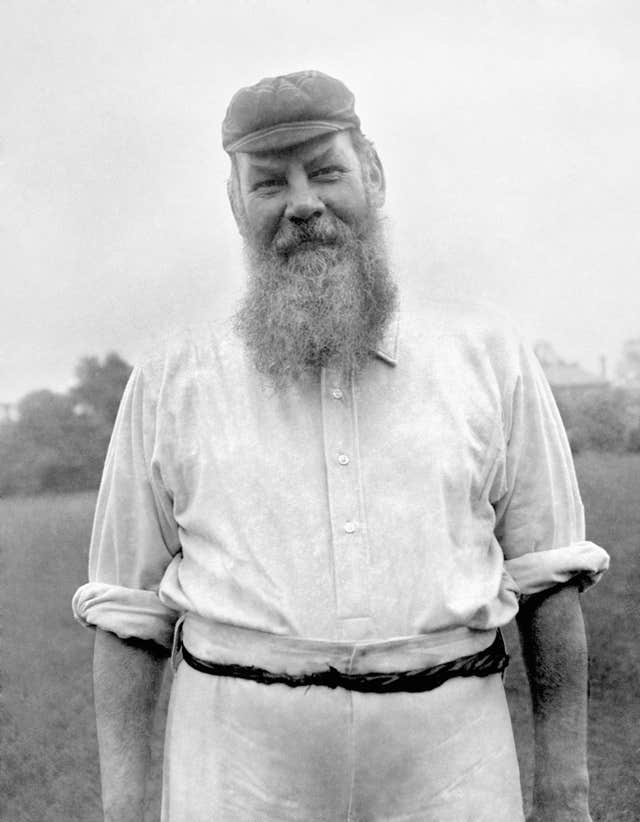 WG Grace in cricket whites