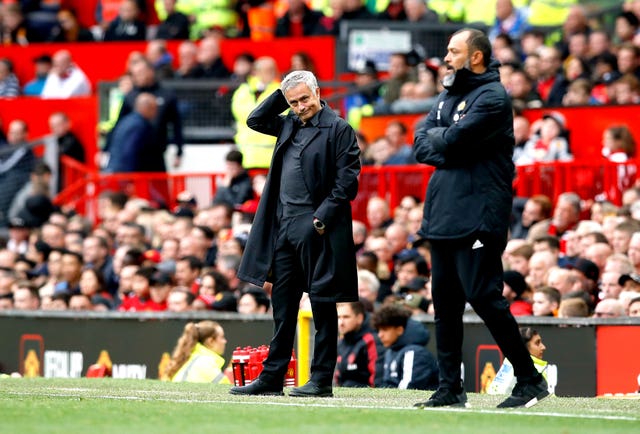 Jose Mourinho and Nuno Espirito Santo went head-to-head at Old Trafford 