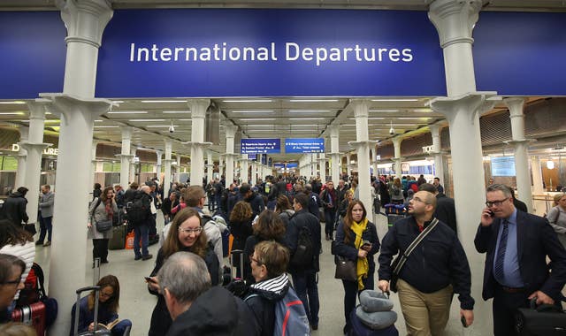Channel Tunnel is currently the only permanent link to mainland Europe (Philip Toscano/PA)