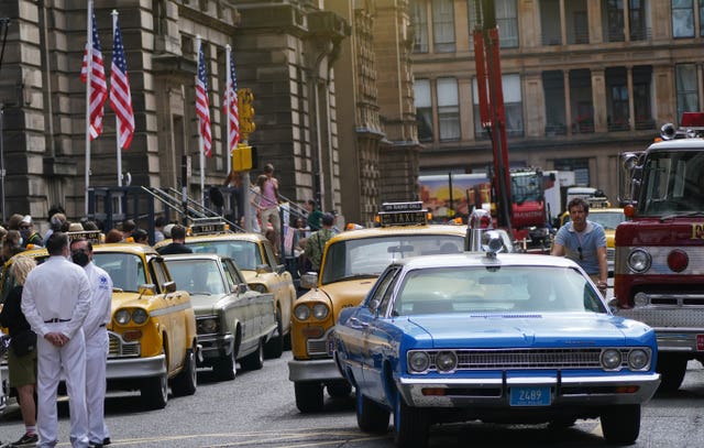 Filming in Glasgow