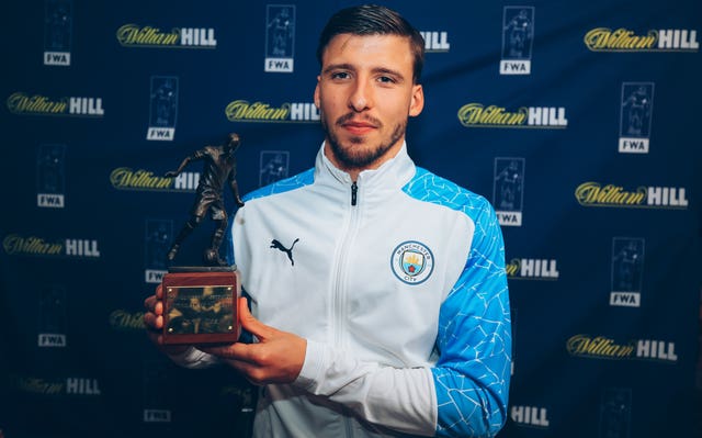 Dias was named Football Writers' Association player of the year