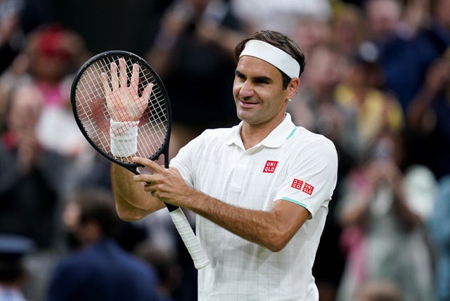 Roger Federer took control of the match 