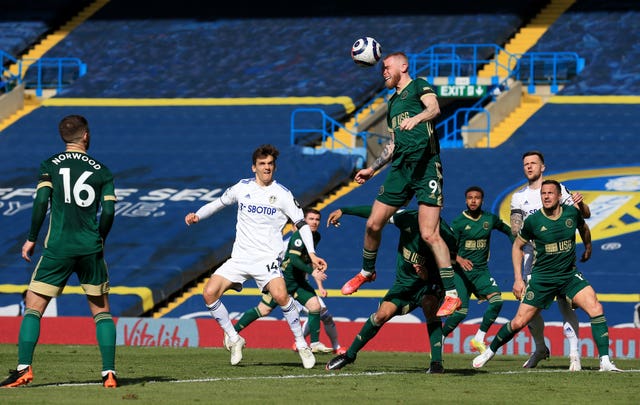 McBurnie and Sheffield United have been relegated