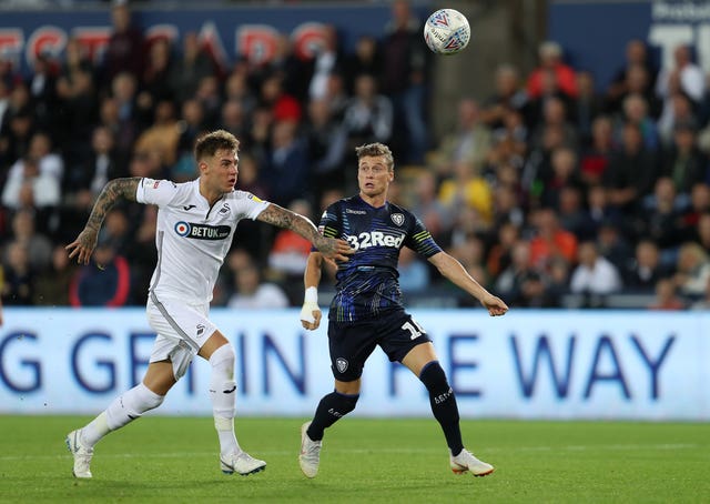 Joe Rodon (left) has broken into the Swansea side this season (David Davies/PA).