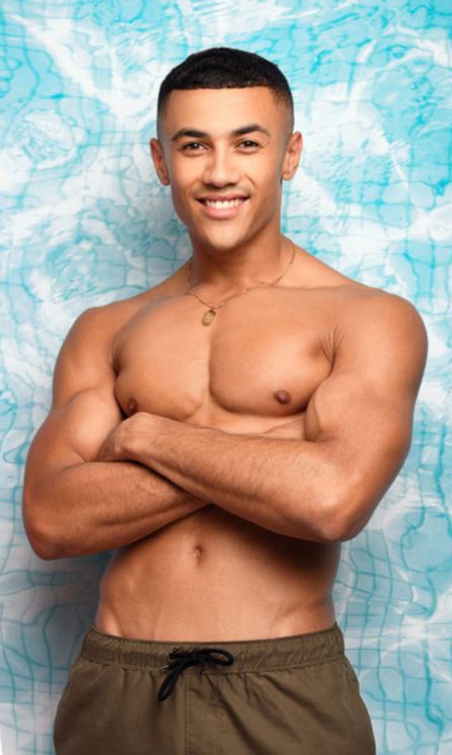 Jordan Adefeyisan on Love Island