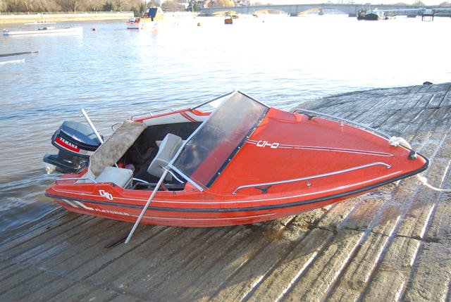Jack Shepherd speedboat