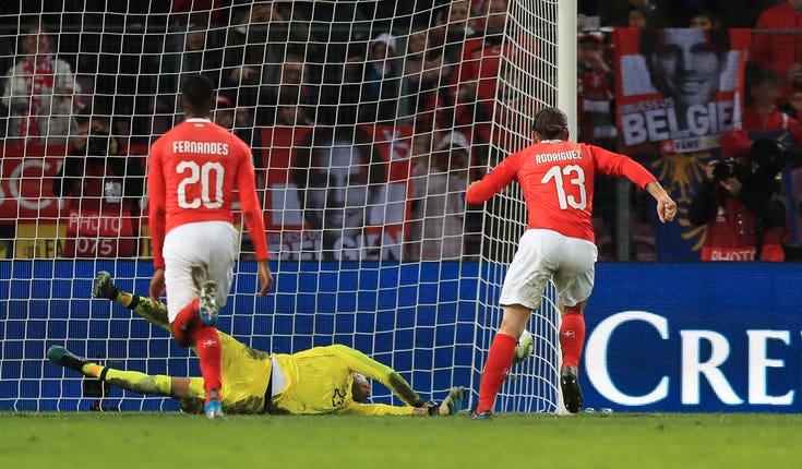 Darren Randolph saved Ricardo Rodriguez’s second-half penalty