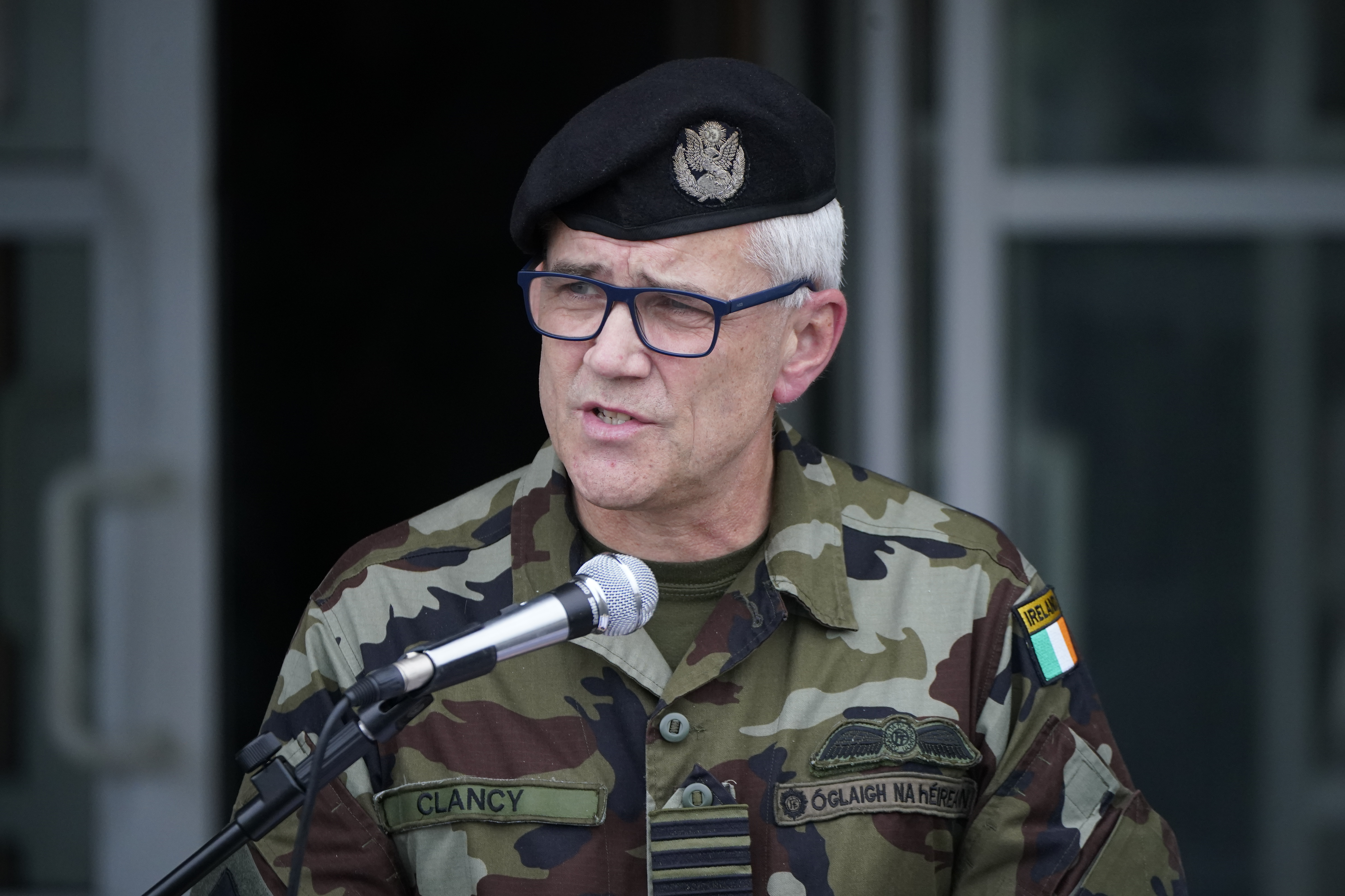 Defence Forces Chief of Staff Lieutenant General Sean Clancy