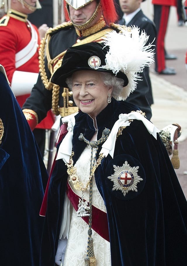 Royal Garter procession