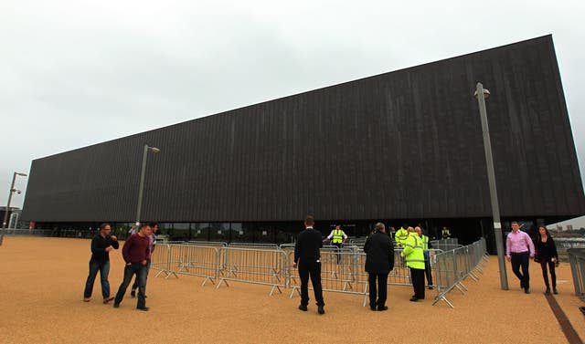 A general view of the Copper Box Arena, London.