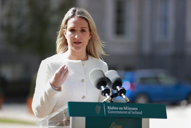 Justice Minister Helen McEntee 