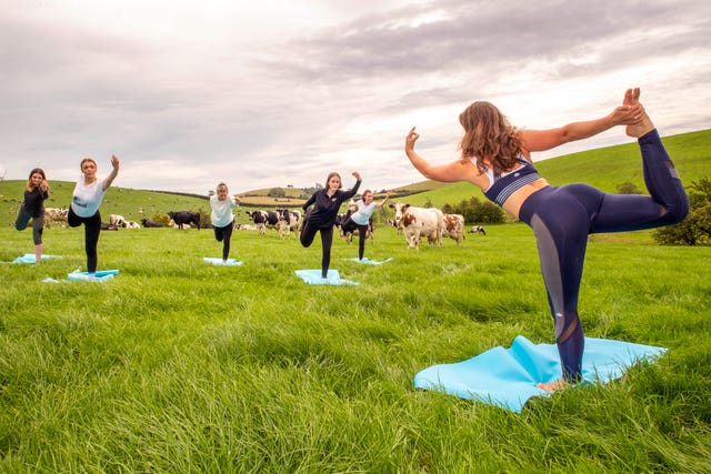 Yoga class